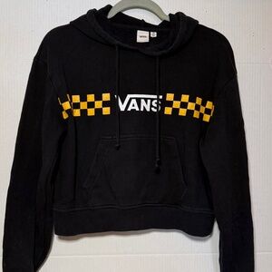 VANS Crop Top Hooded Sweatshirt